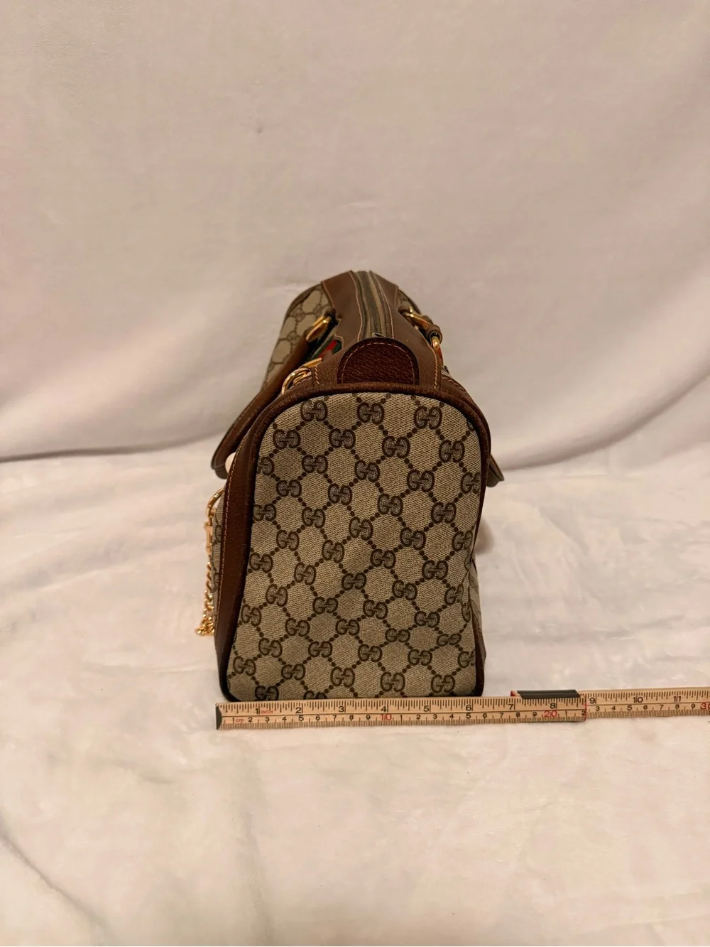 Gucci Vintage Ophidia Medium Boston Bag With Free DIY Strap